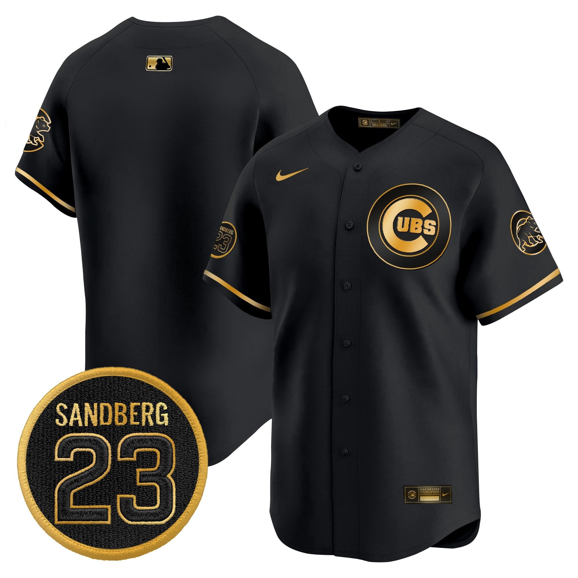 CHC 'Ryne Sandberg Tribute' Vapor Premier Limited Jersey V2 - All Stitched