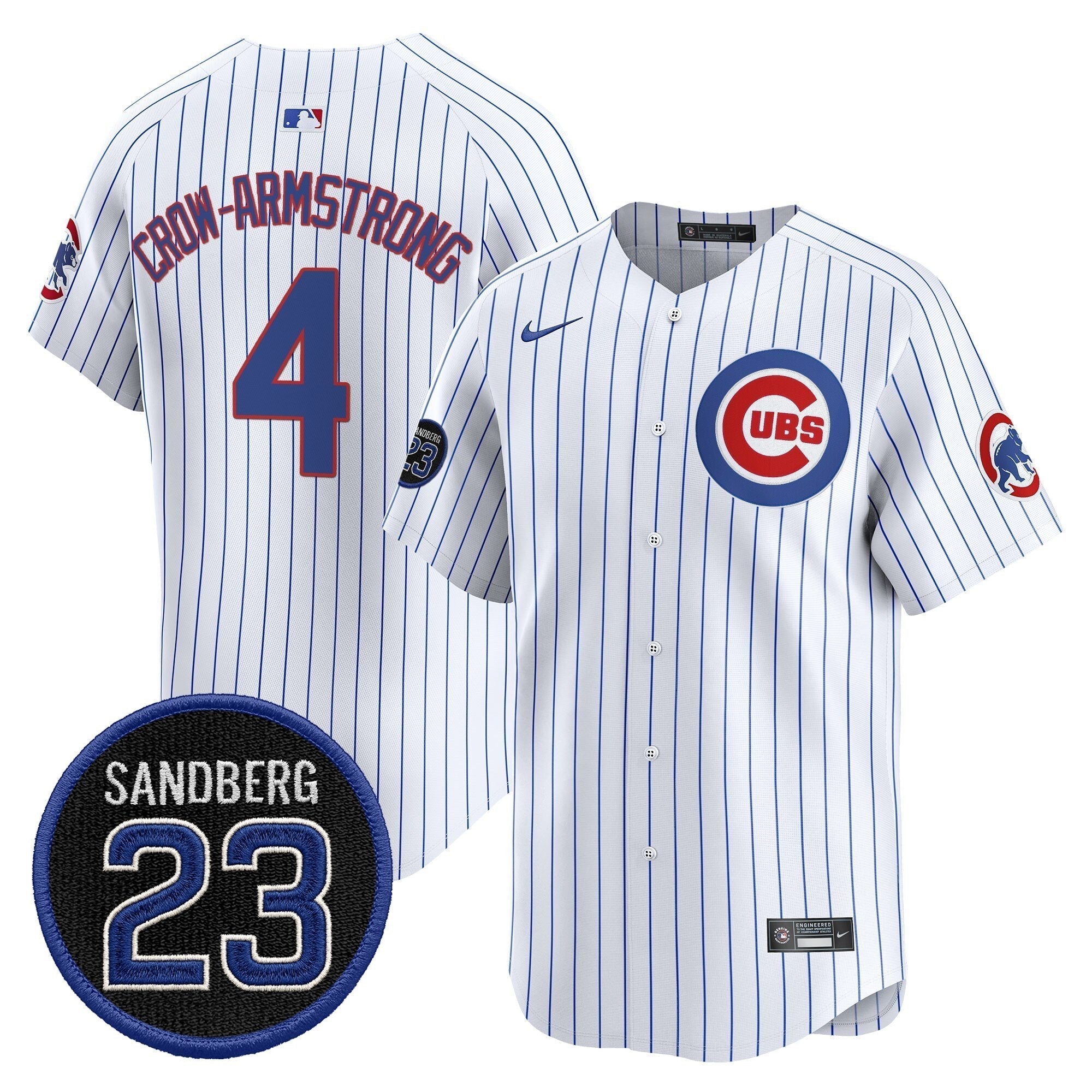 CHC 'Ryne Sandberg Tribute' Vapor Premier Limited Jersey V2 - All Stitched