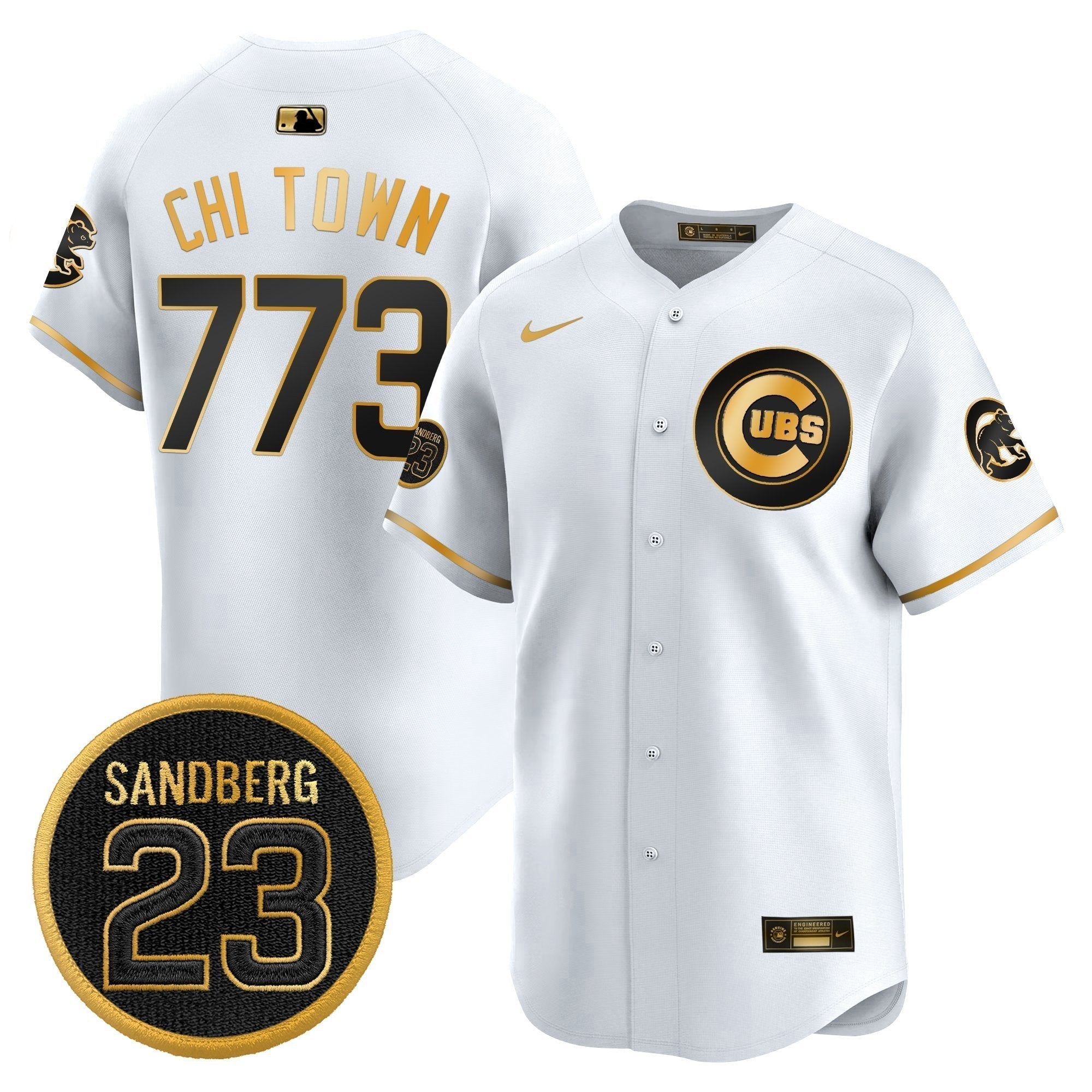 CHC 'Ryne Sandberg Tribute' Vapor Premier Limited Jersey V2 - All Stitched