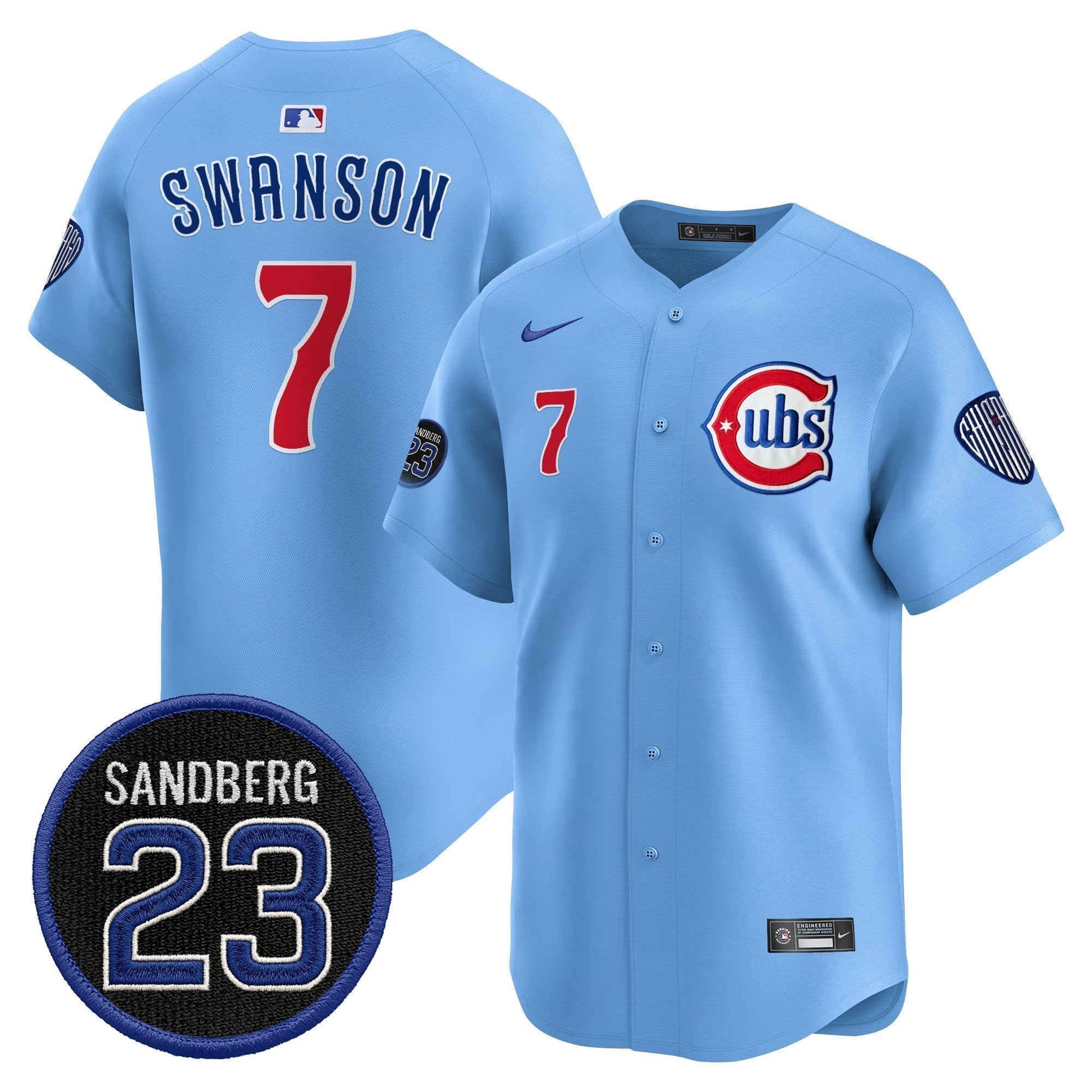 CHC 'Ryne Sandberg Tribute' Vapor Premier Limited Jersey V2 - All Stitched
