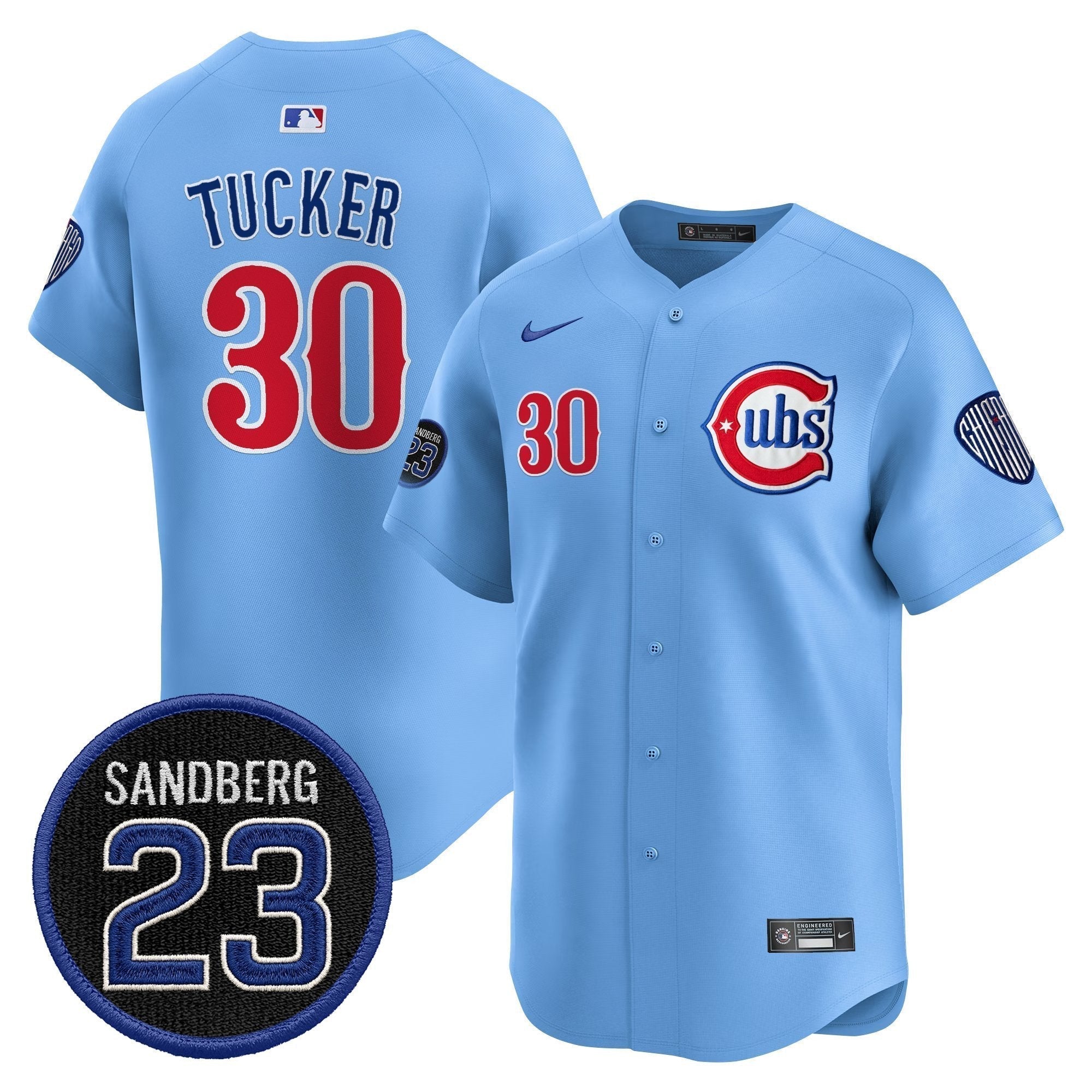 CHC 'Ryne Sandberg Tribute' Vapor Premier Limited Jersey V2 - All Stitched