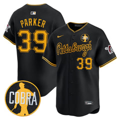 Men’s Pittsburgh Pirates ‘Dave Parker Cobra Patch’ Vapor Premier Limited Jersey – All Stitched
