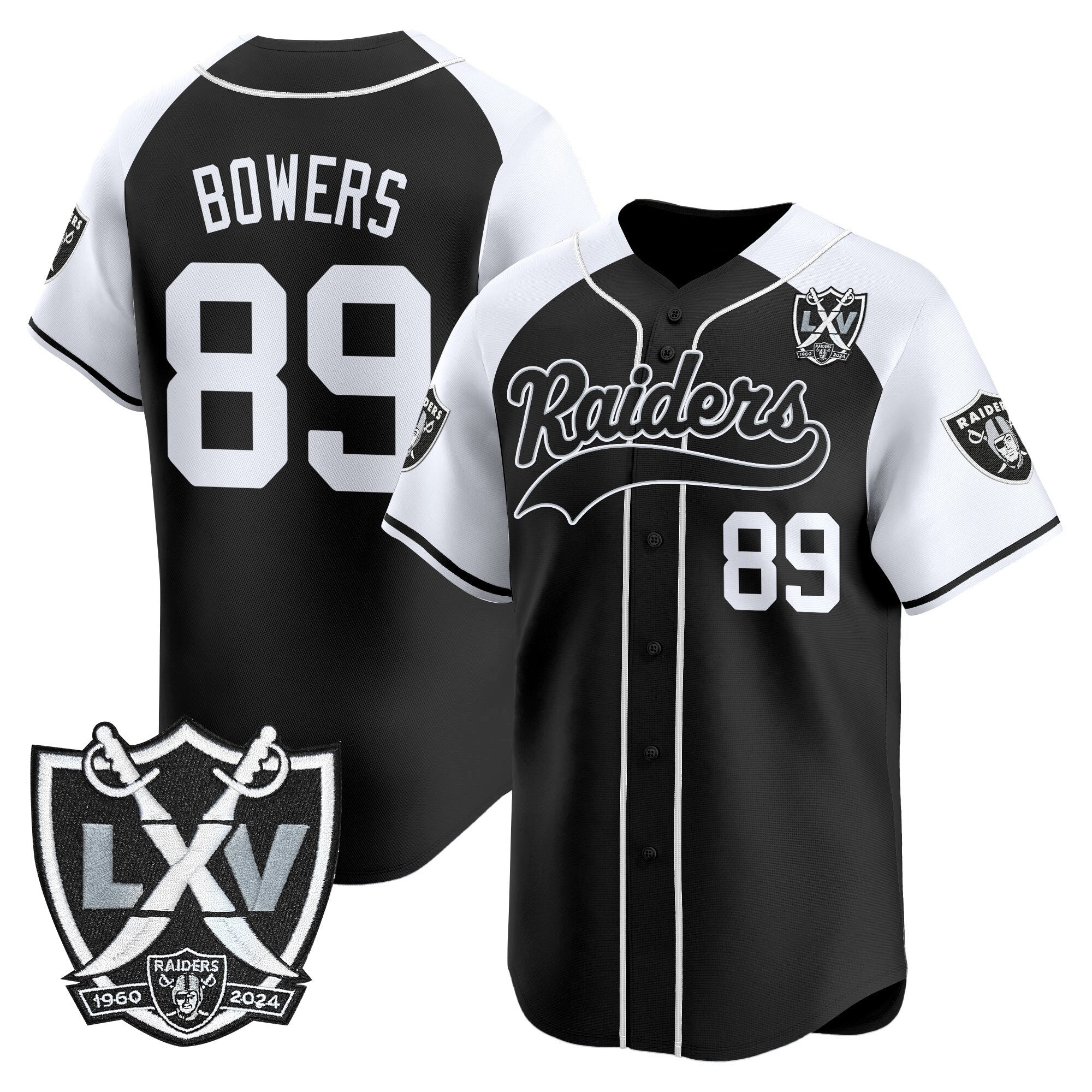 LVR 65th Anniversary Patch Vapor Baseball Jersey - All Stitched