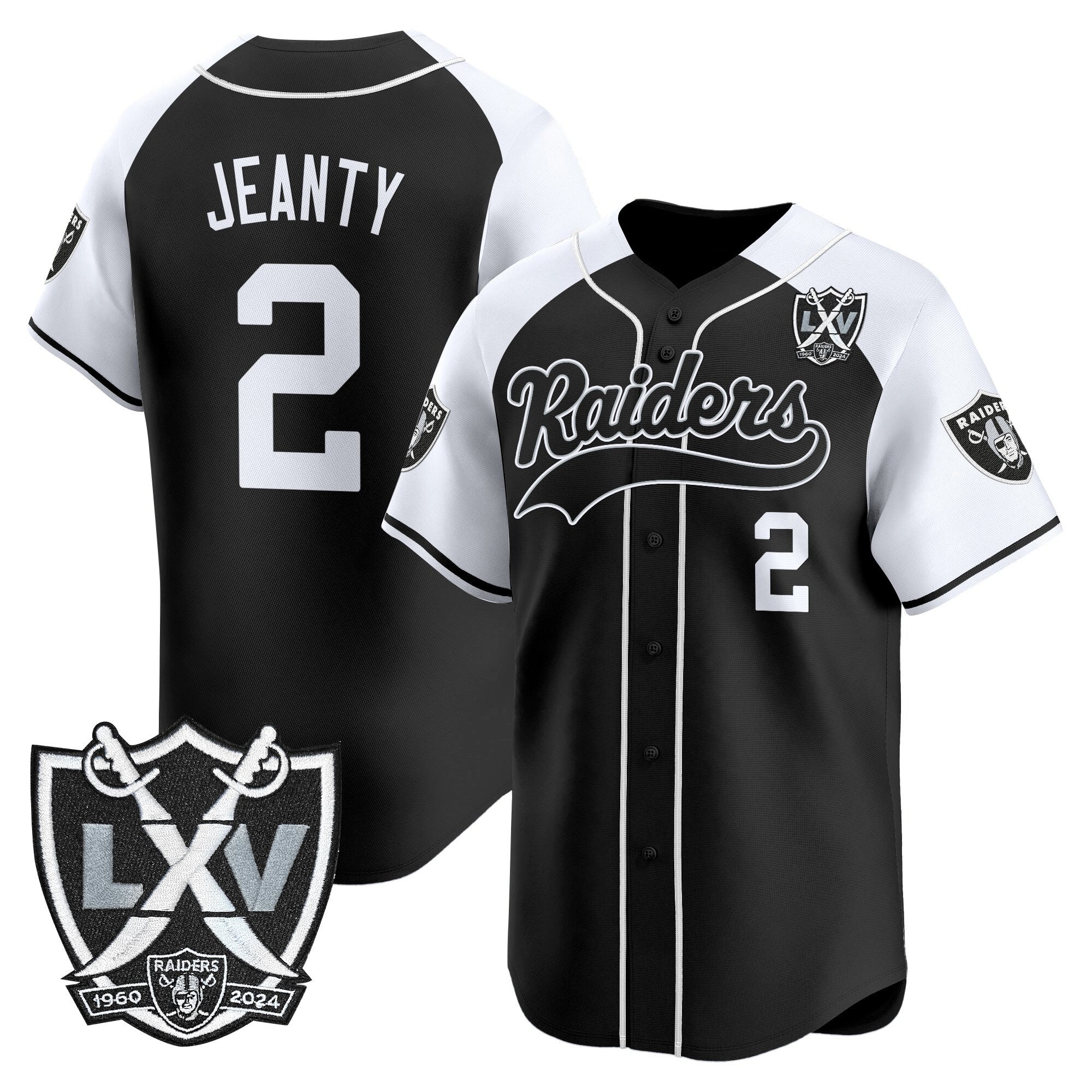 LVR 65th Anniversary Patch Vapor Baseball Jersey - All Stitched
