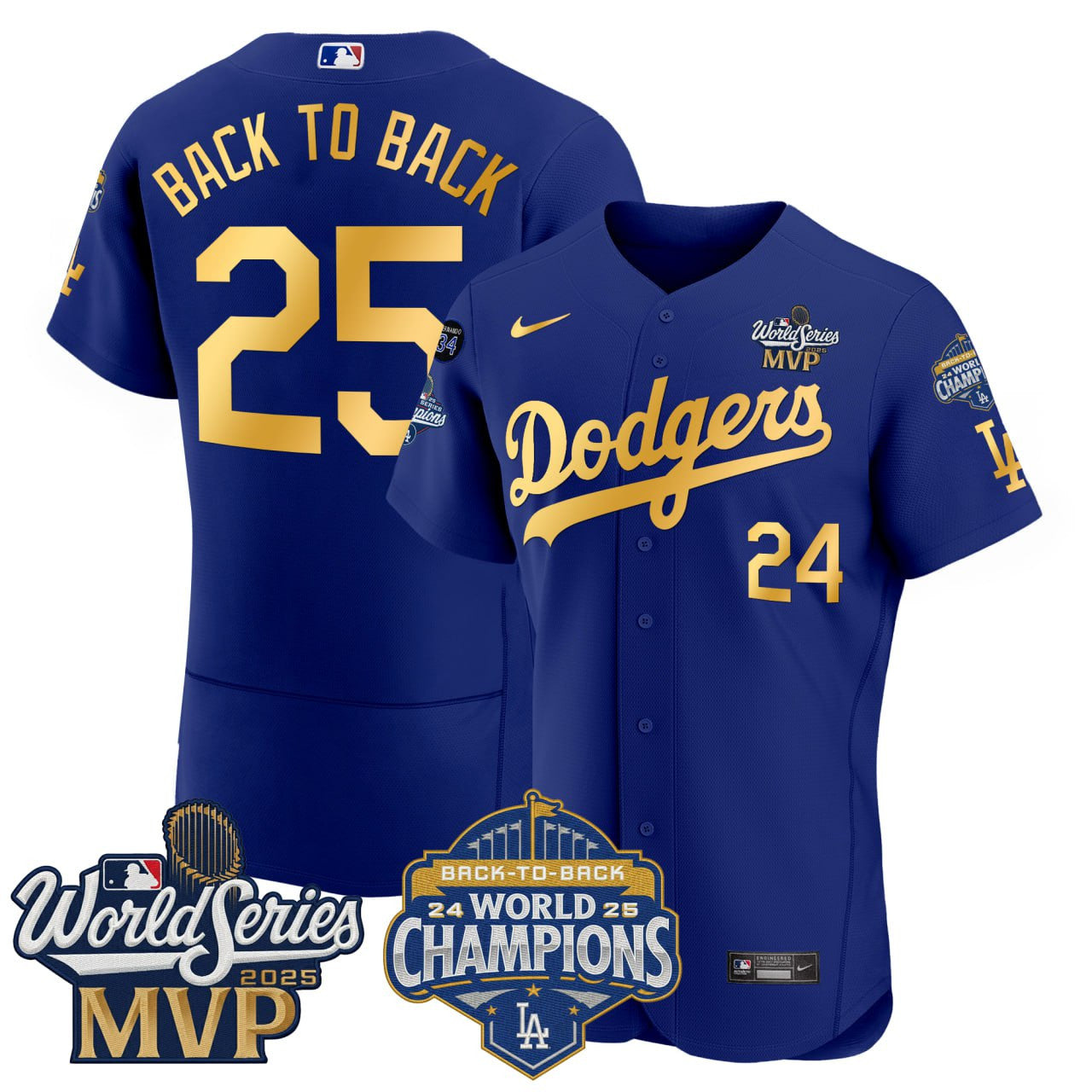 Back To Back LAD Jersey - All Stitched