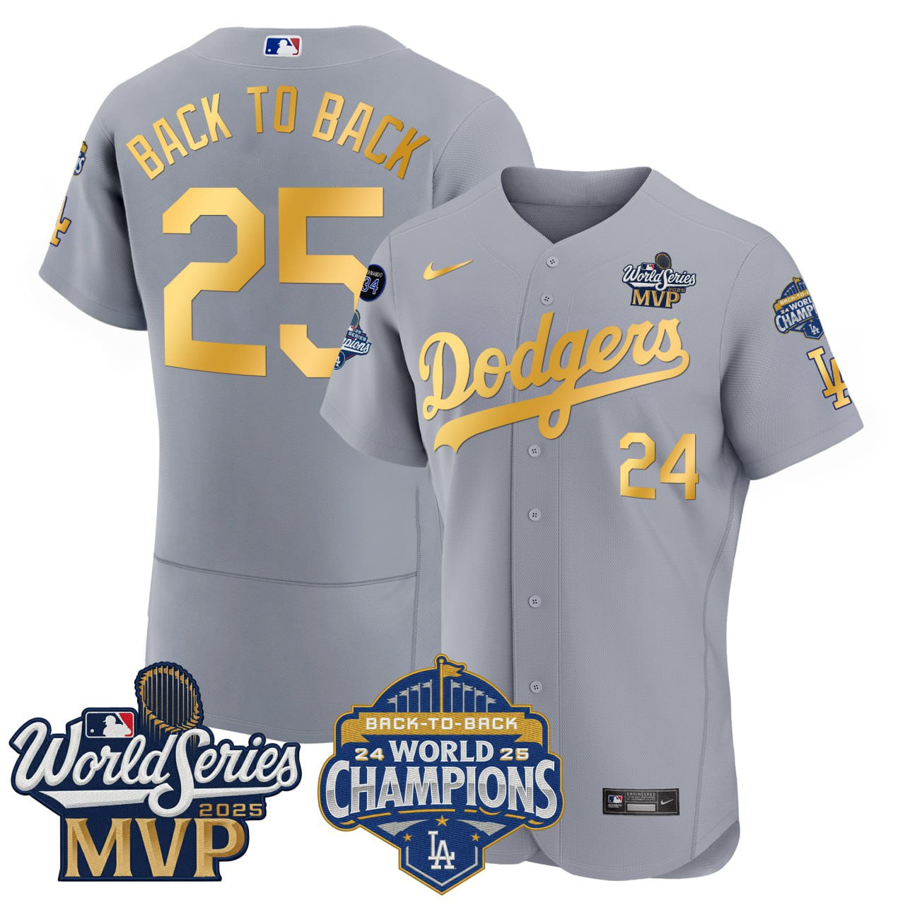 Back To Back LAD Jersey - All Stitched