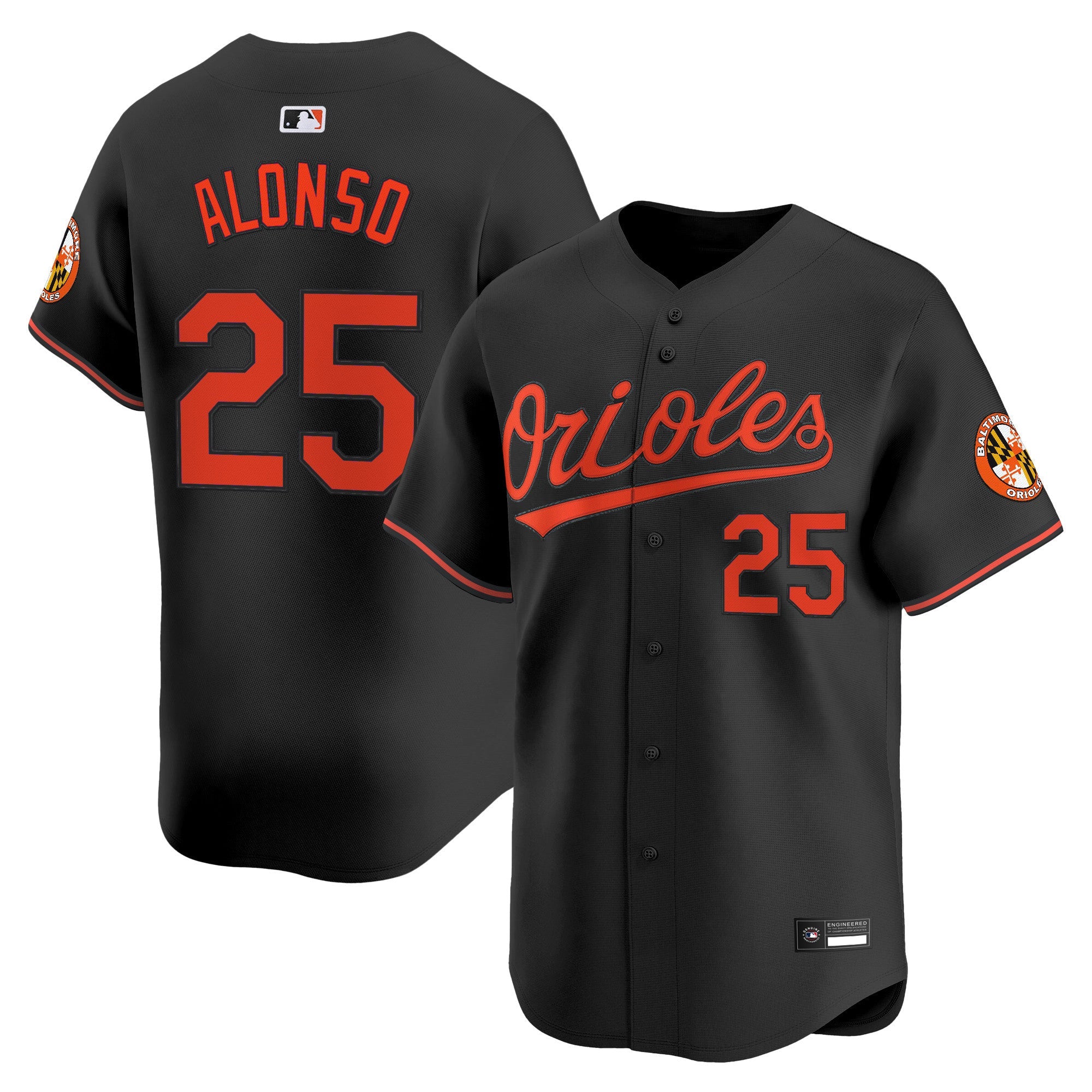 #25 Pete Alonso BO Vapor Premier Limited Jersey – All Stitched