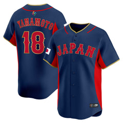 Team Japan World Baseball Classic Vapor Premier Jersey - 2026 Roster - All Stitched