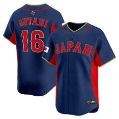 Team Japan World Baseball Classic Vapor Premier Jersey - 2026 Roster - All Stitched