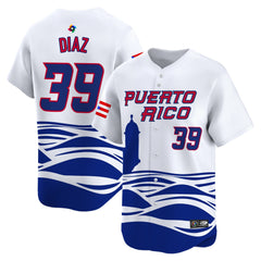 Team Puerto Rico World Baseball Classic Vapor Premier Jersey - 2026 Roster - All Stitched