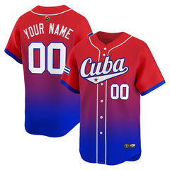 Team Cuba World Baseball Classic Vapor Premier Custom Jersey - 2026 Roster - All Stitched