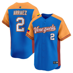 Team Venezuela World Baseball Classic Vapor Premier Jersey - 2026 Roster - All Stitched