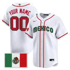 Team Mexico World Baseball Classic Vapor Premier Custom Jersey - 2026 Roster - All Stitched