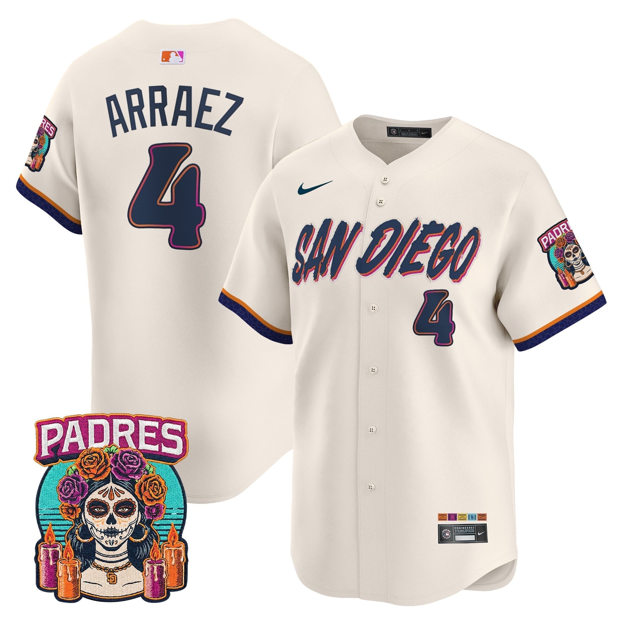 SD 2026 City Connect Vapor Premier Limited Jersey - All Stitched