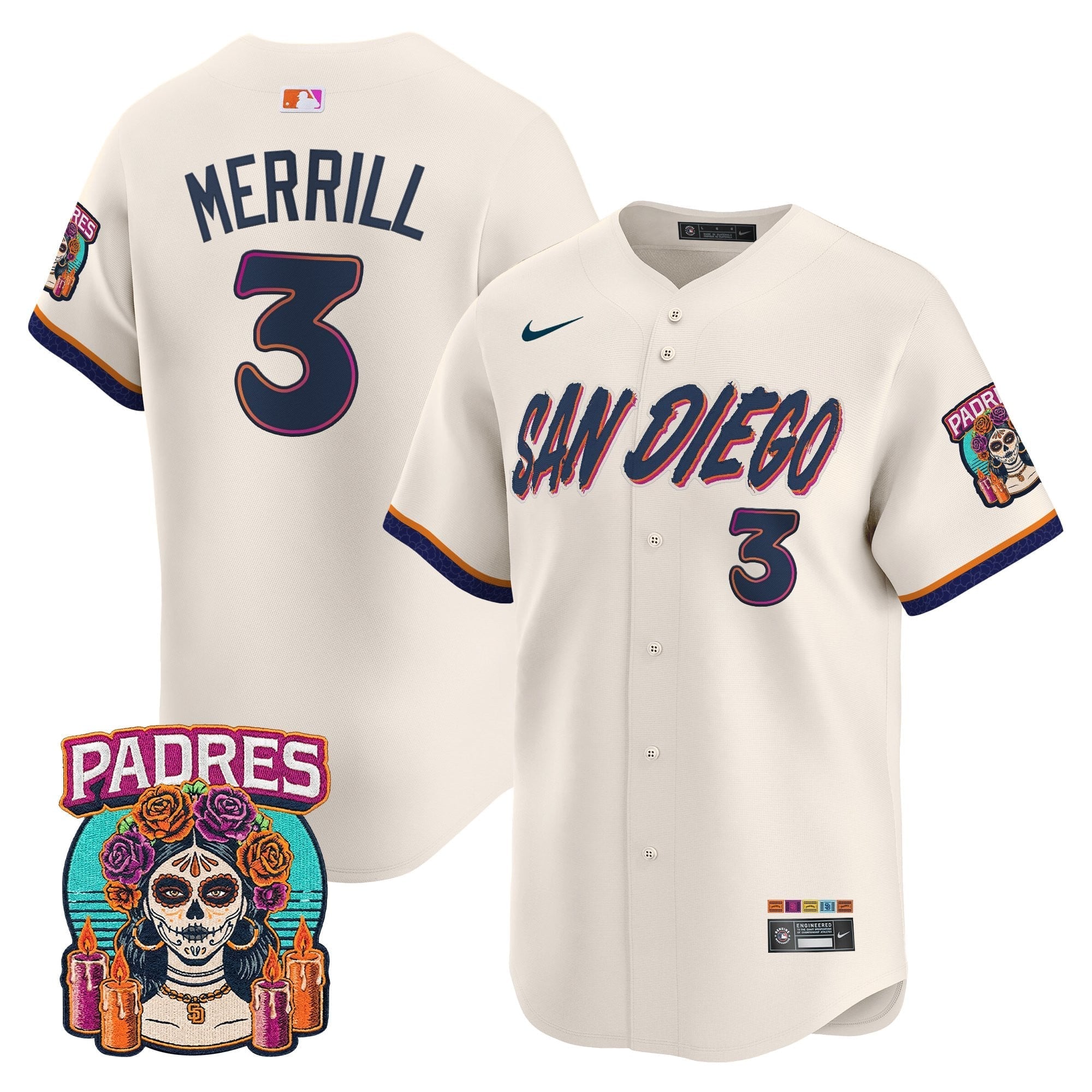 SD 2026 City Connect Vapor Premier Limited Jersey - All Stitched
