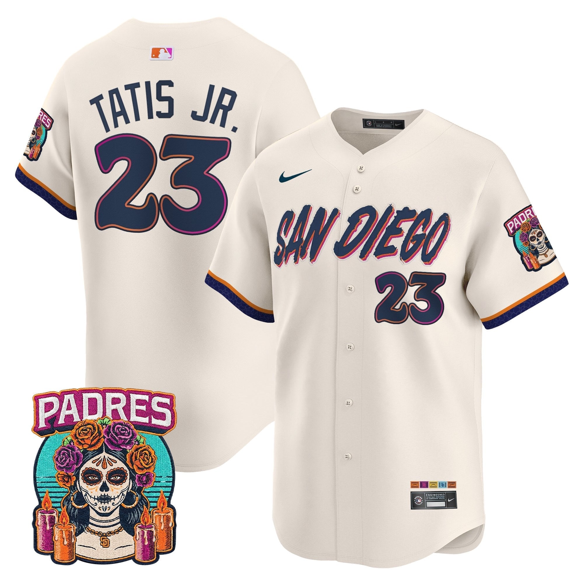 SD 2026 City Connect Vapor Premier Limited Jersey - All Stitched