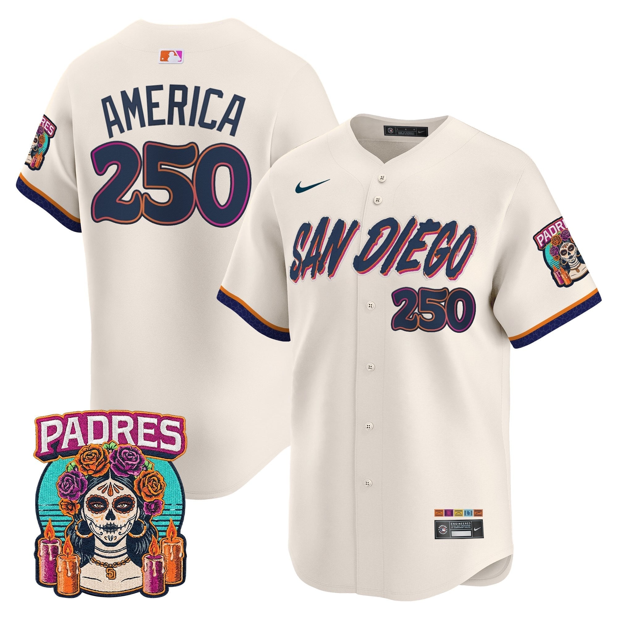 SD 2026 City Connect Vapor Premier Limited Jersey - All Stitched