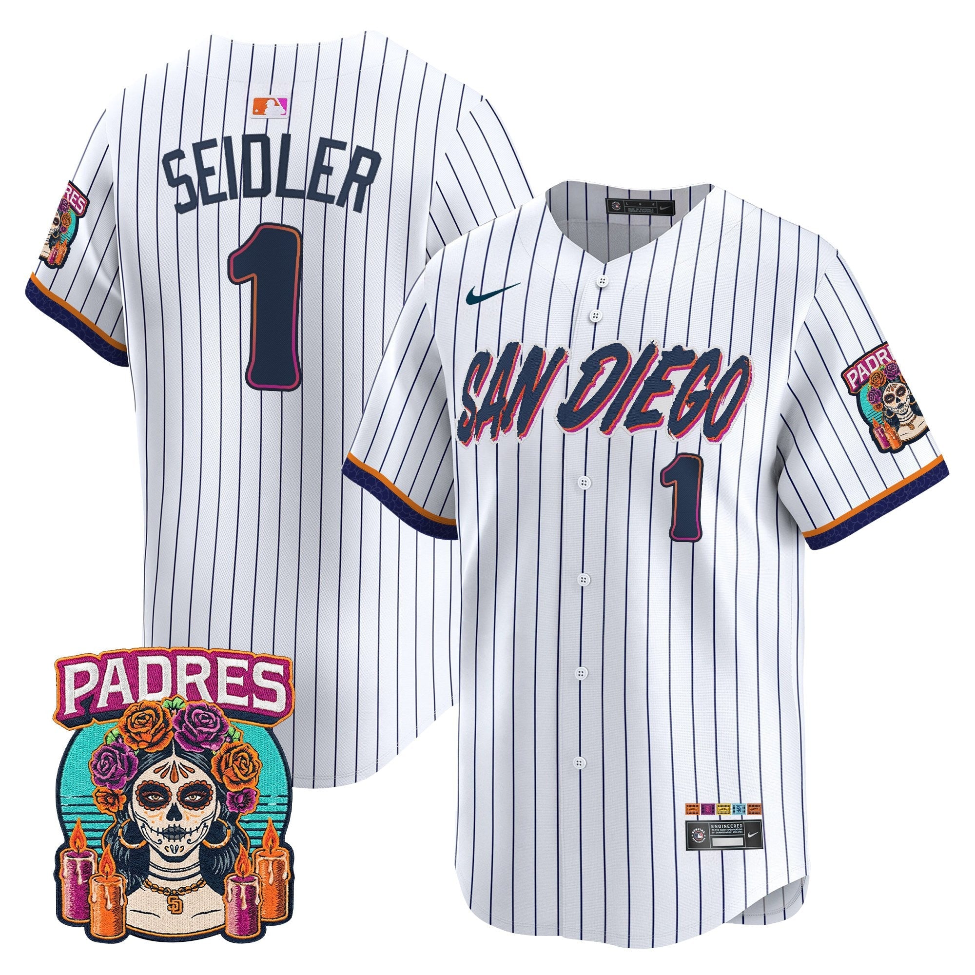 SD 2026 City Connect Vapor Premier Limited Jersey - All Stitched