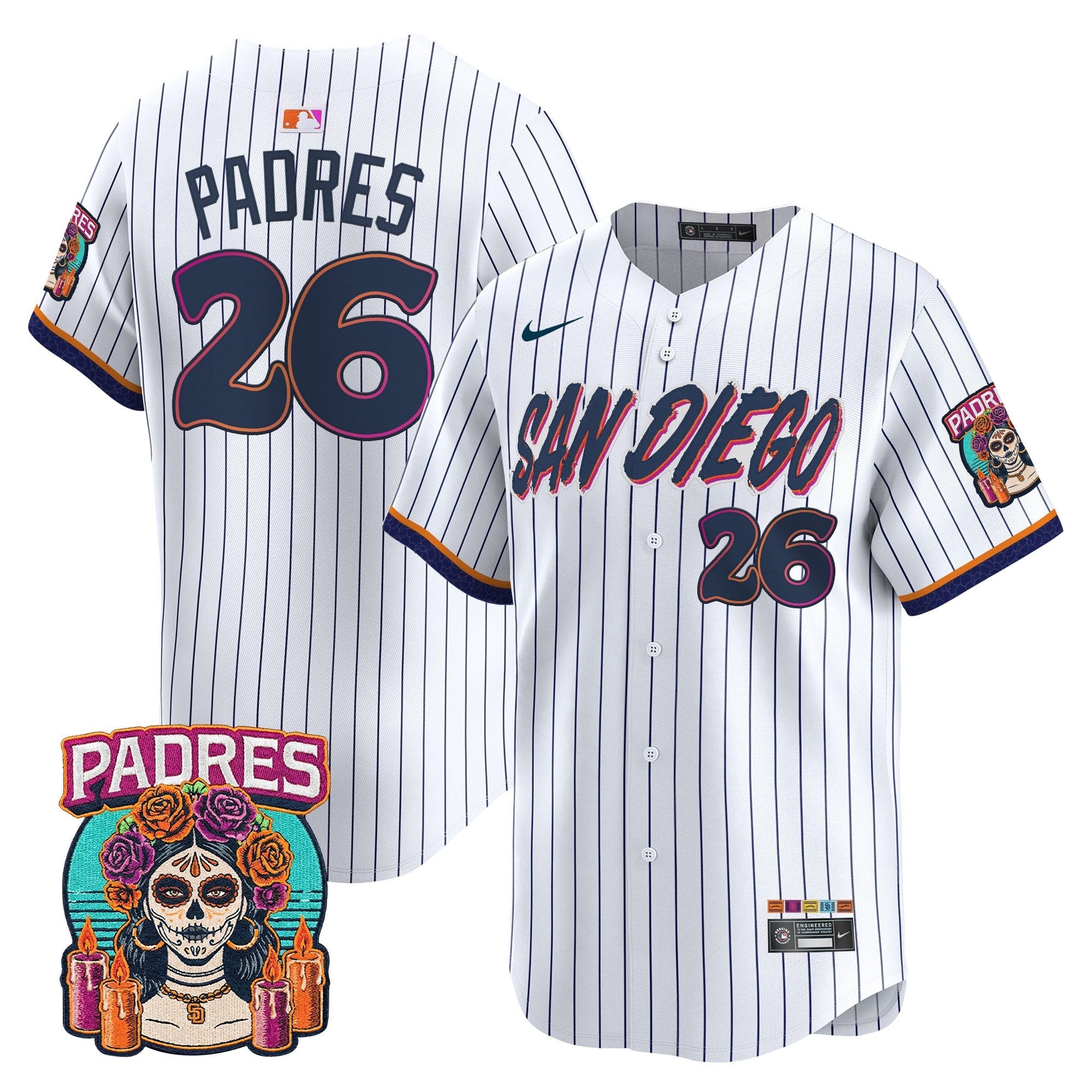 SD 2026 City Connect Vapor Premier Limited Jersey - All Stitched