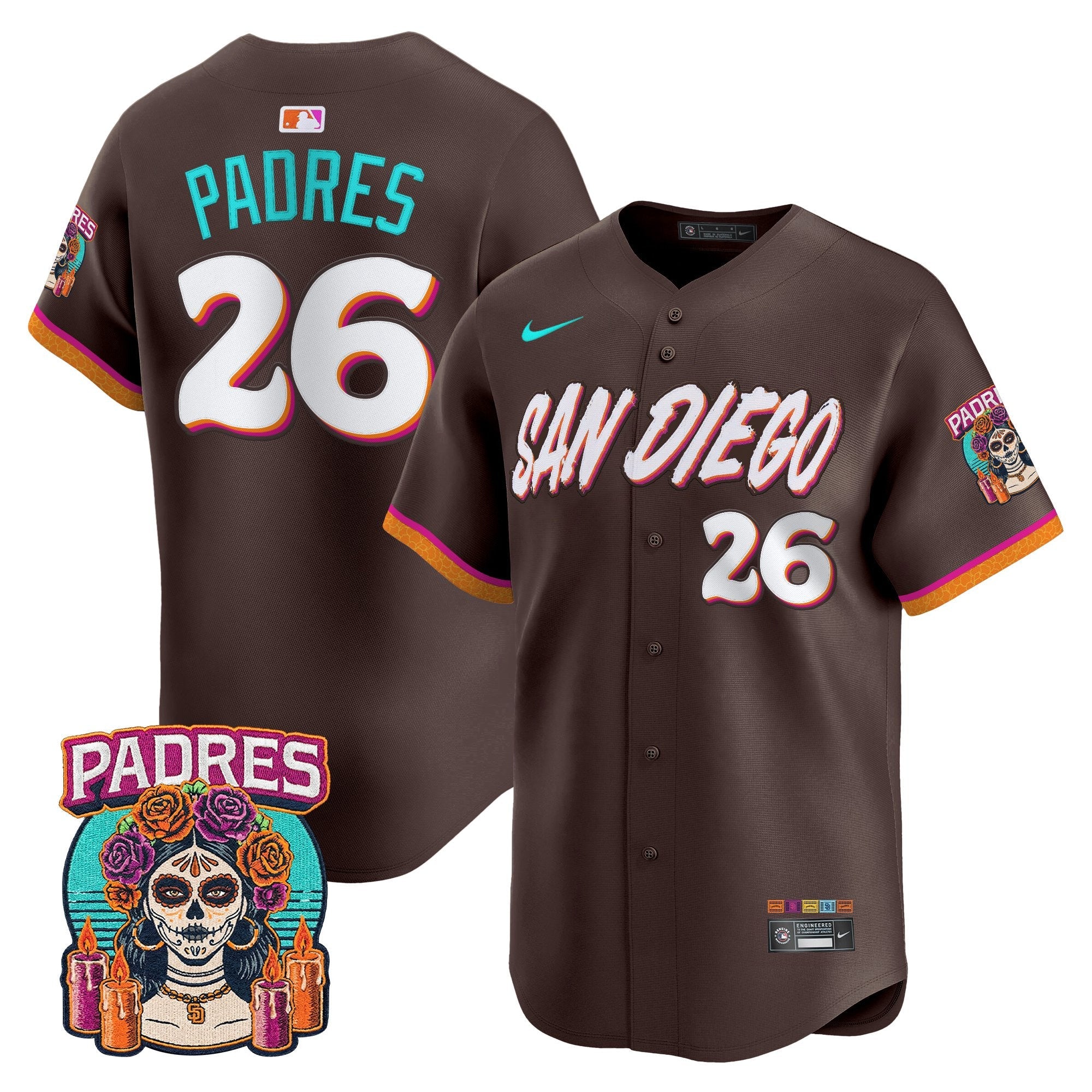 SD 2026 City Connect Vapor Premier Limited Jersey - All Stitched