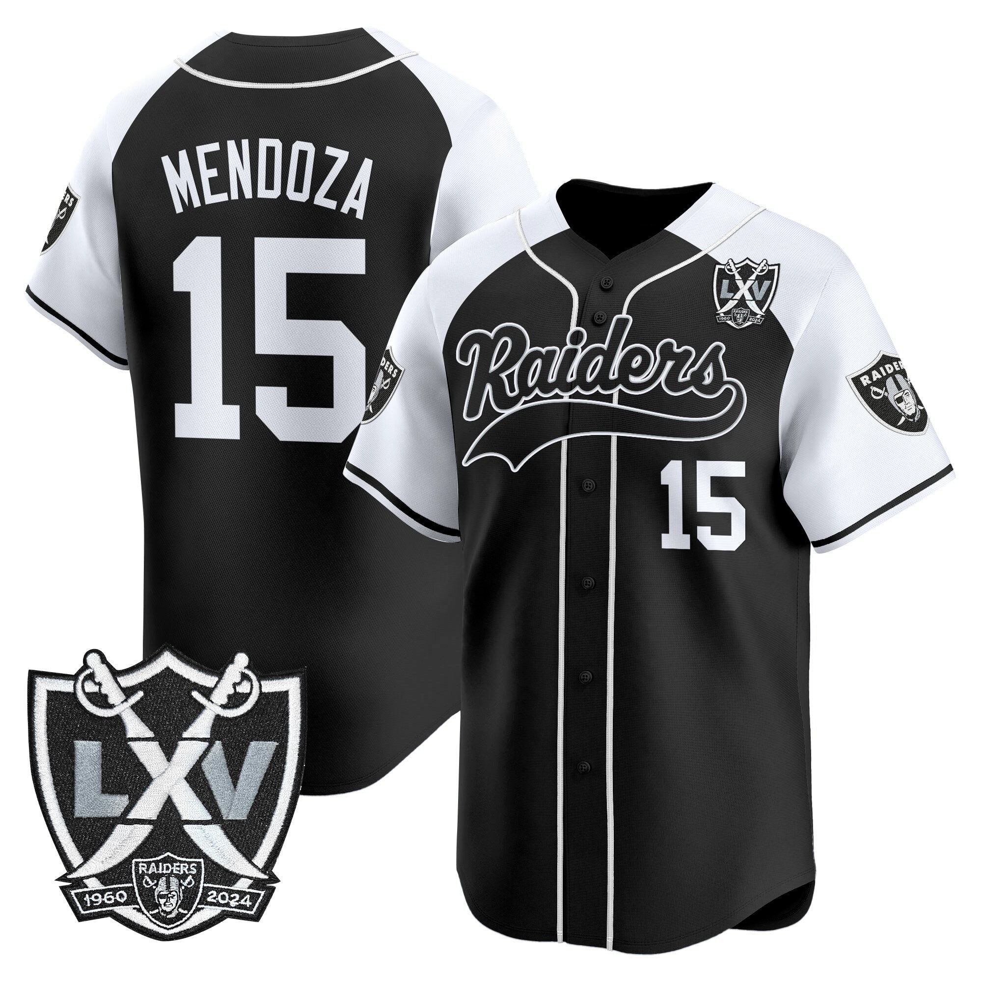 LVR 65th Anniversary Patch Vapor Baseball Jersey - All Stitched
