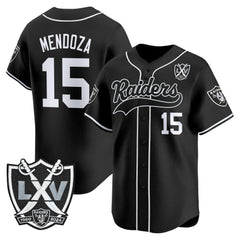 LVR 65th Anniversary Patch Vapor Baseball Jersey - All Stitched
