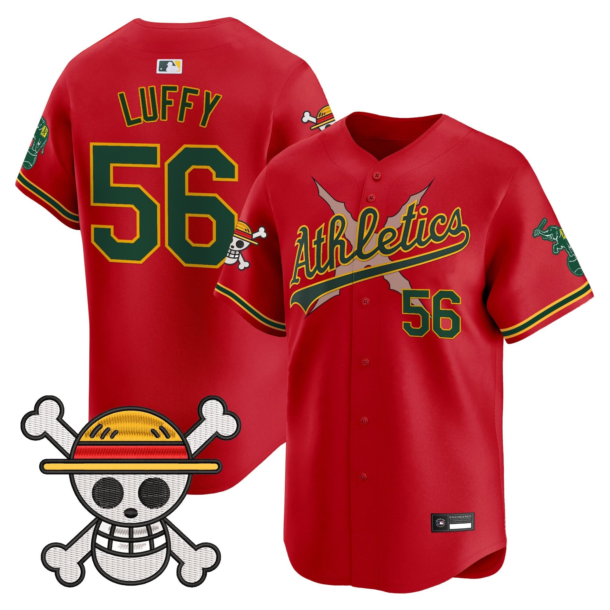 OAK x OP Vapor Premier Limited Jersey - Stitched