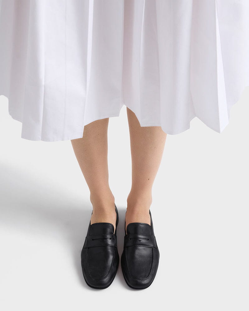 Yeager Antiqued Suede&Leather Loafers