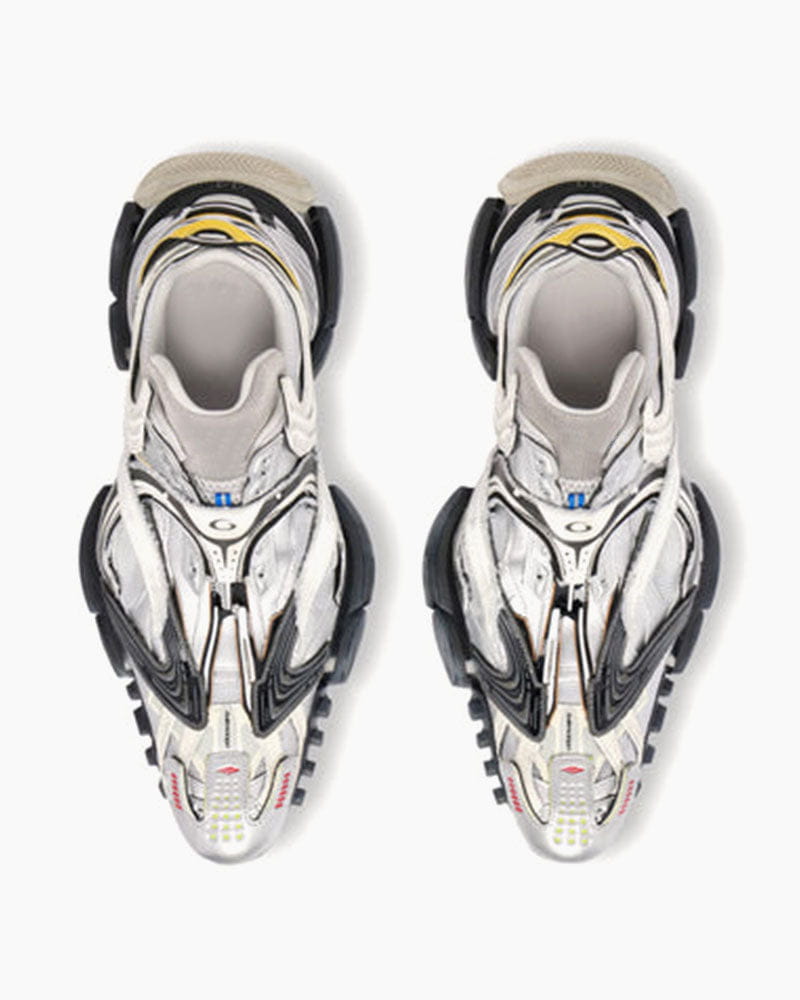 Men's Sculptural Multi-Layered Streetwear Sneakers