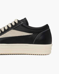 Men's Weekend Outing Black White Vintage Sneakers