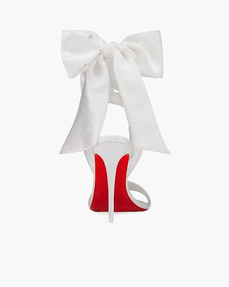 Women's Romantic Statement Bow High Heels