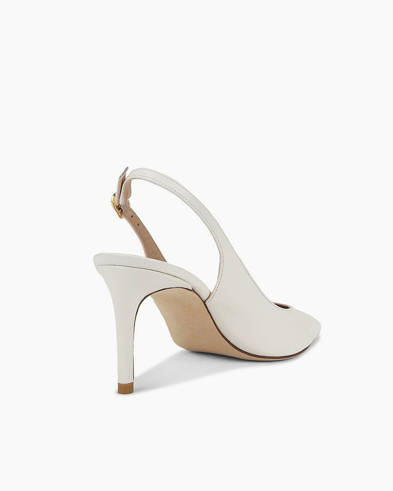 Women‘s Minimalist Pointed Toe Slingback Heels Pumps
