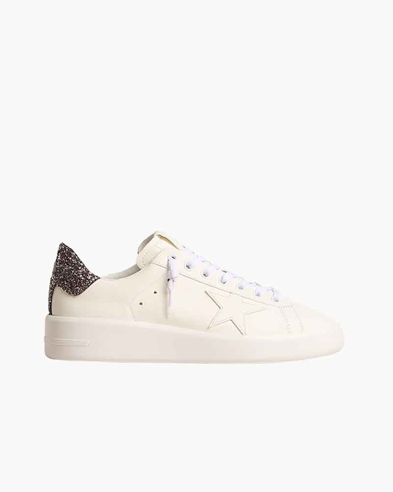 Women's Weekend Brunch Leather Glitter Low Top Sneakers