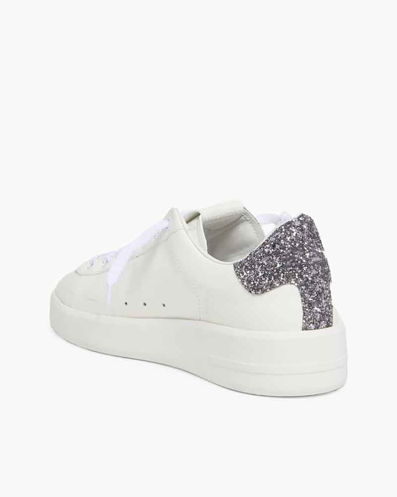 Women's Weekend Brunch Leather Glitter Low Top Sneakers