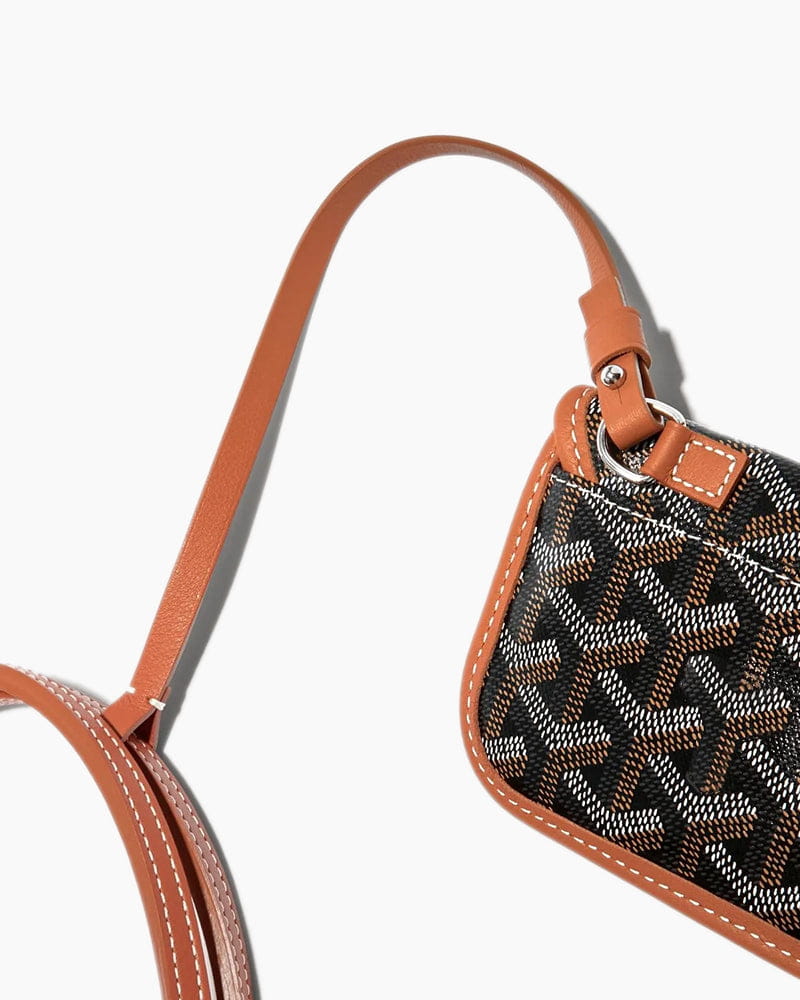 Mini Structured Leather Tote Bag