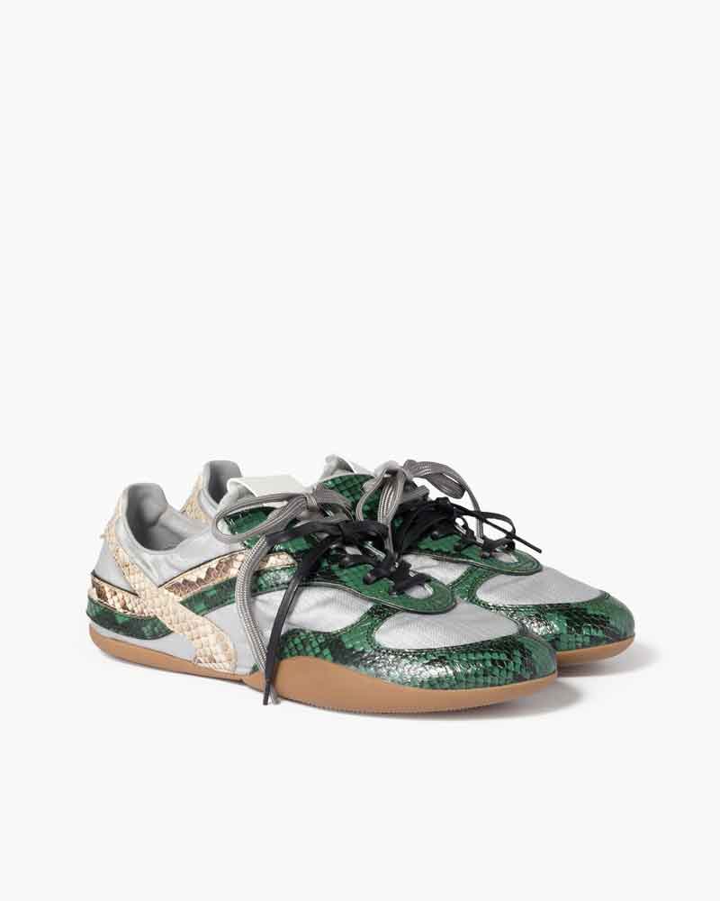 (Pre-sale)Women's City Stroll Distressed-Effect Leather Sneakers