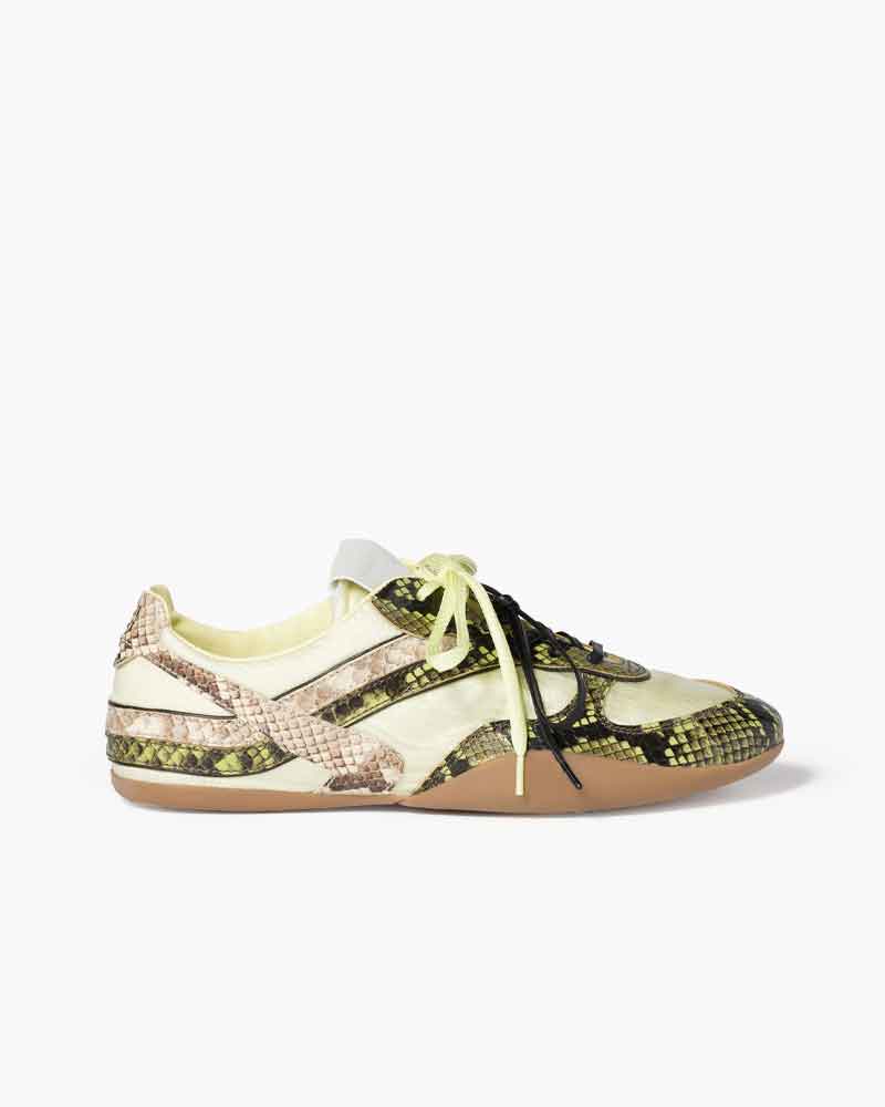 (Pre-sale)Women's City Stroll Distressed-Effect Leather Sneakers