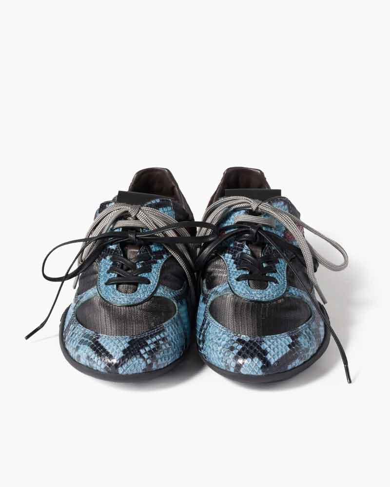 (Pre-sale)Women's City Stroll Distressed-Effect Leather Sneakers