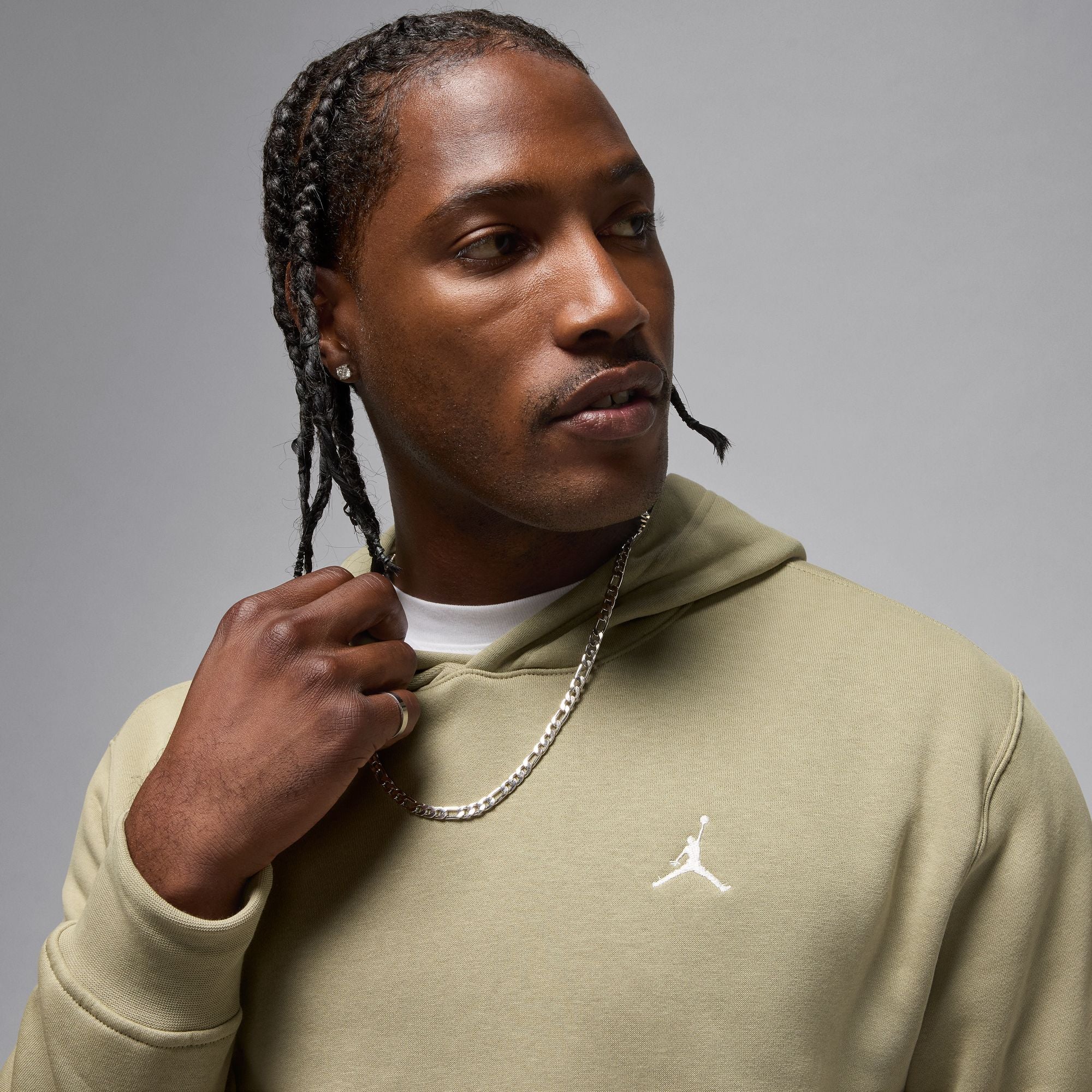 Air Jordan Brooklyn Fleece Pullover Hoodie - Men's