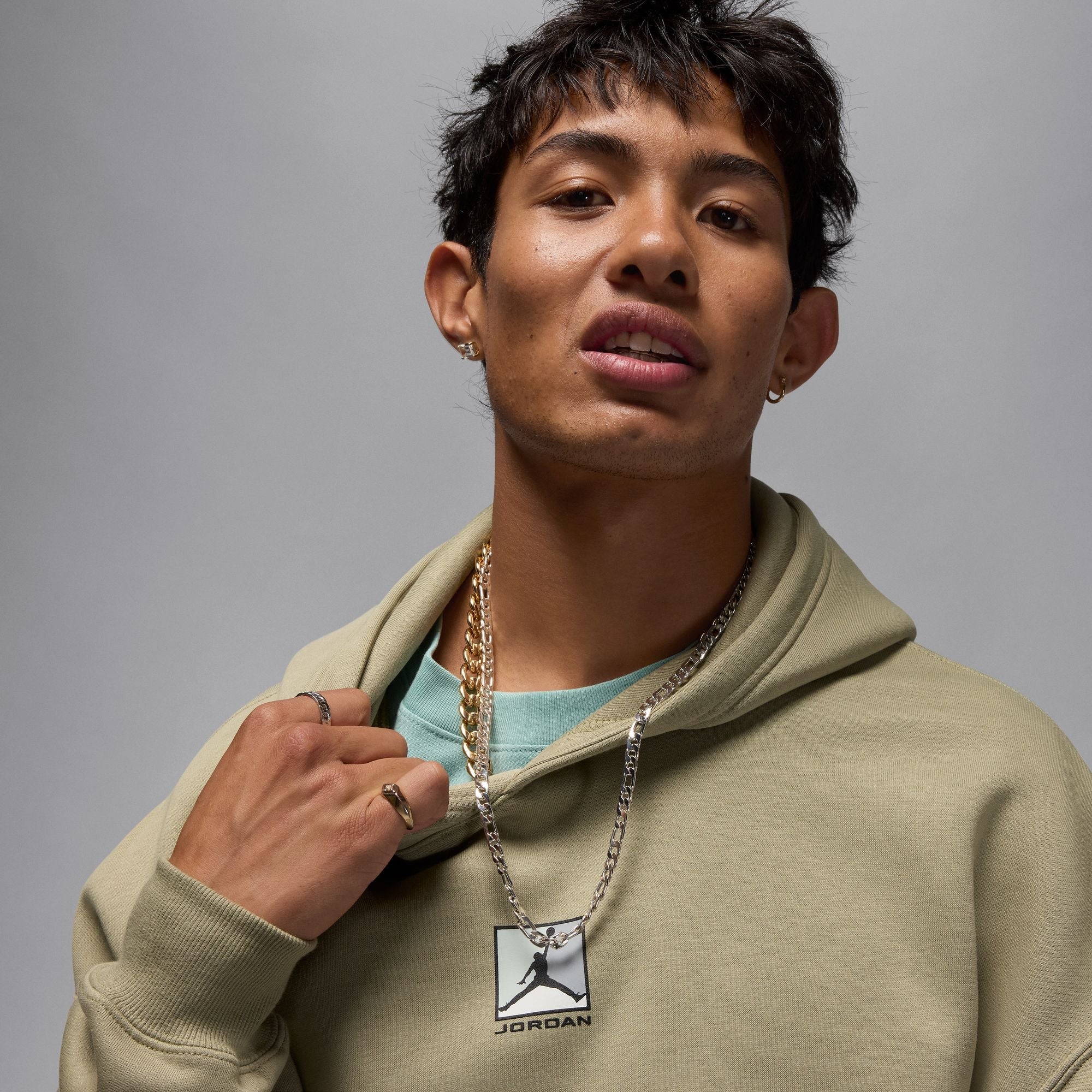 Air Jordan Brooklyn Fleece Graphic Pullover Hoodie - Men's