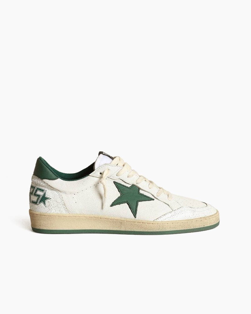 Classic Star White Nappa Leather Sneakers