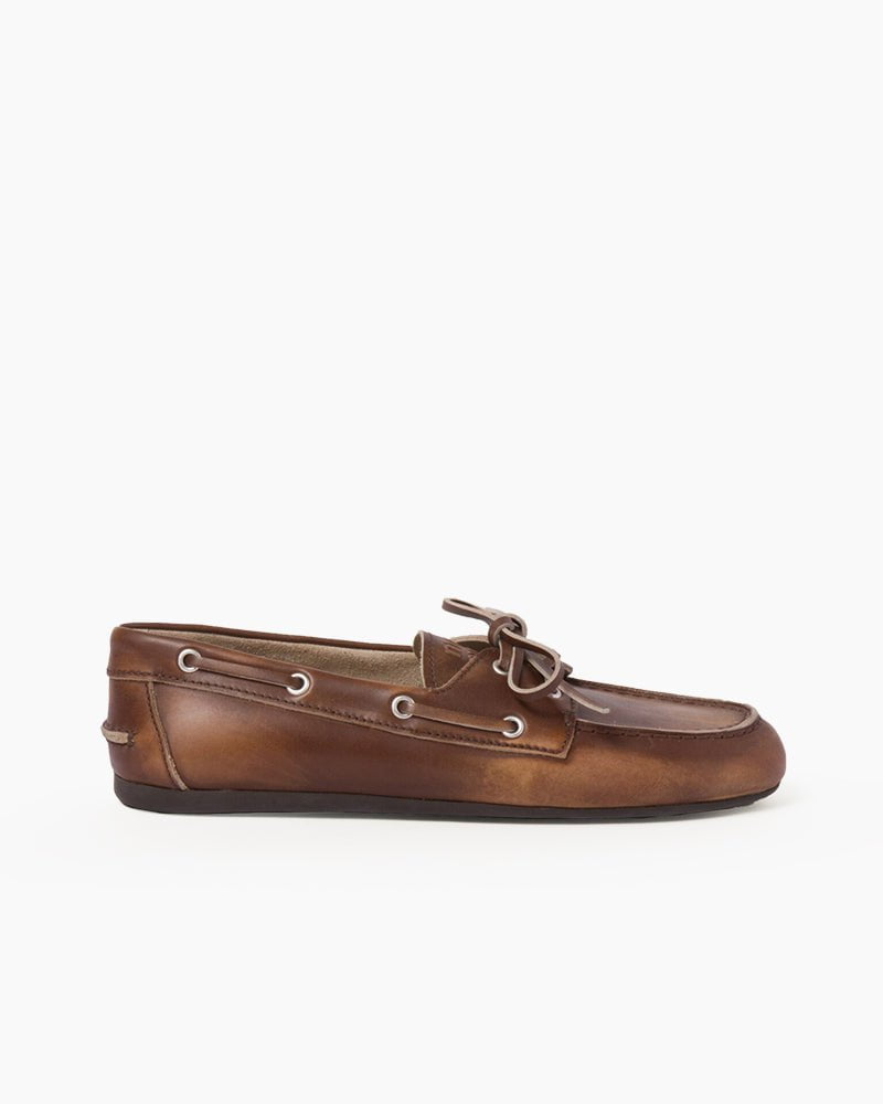 Women's Couture Unlined Leather Boat Shoes