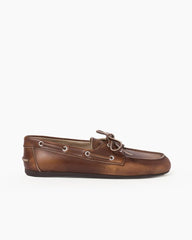 Women's Couture Unlined Leather Boat Shoes