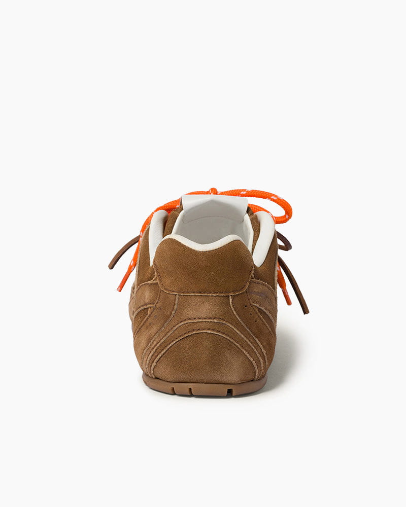 Women's Vintage Vibes Distressed Flat Sole Trainers