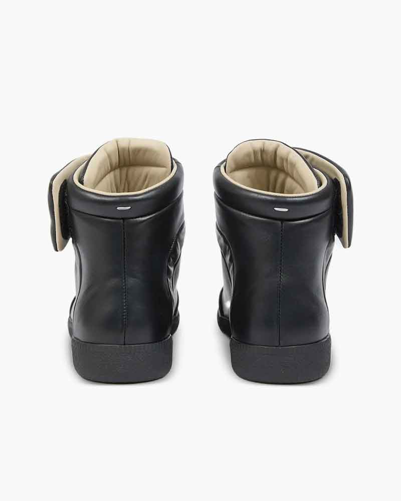 Women's Street Chic Padded Strap Leather Sneakers