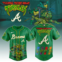 ATL MLB x Ninja Turtles Night Game Limited Edition Printed Jersey 2025