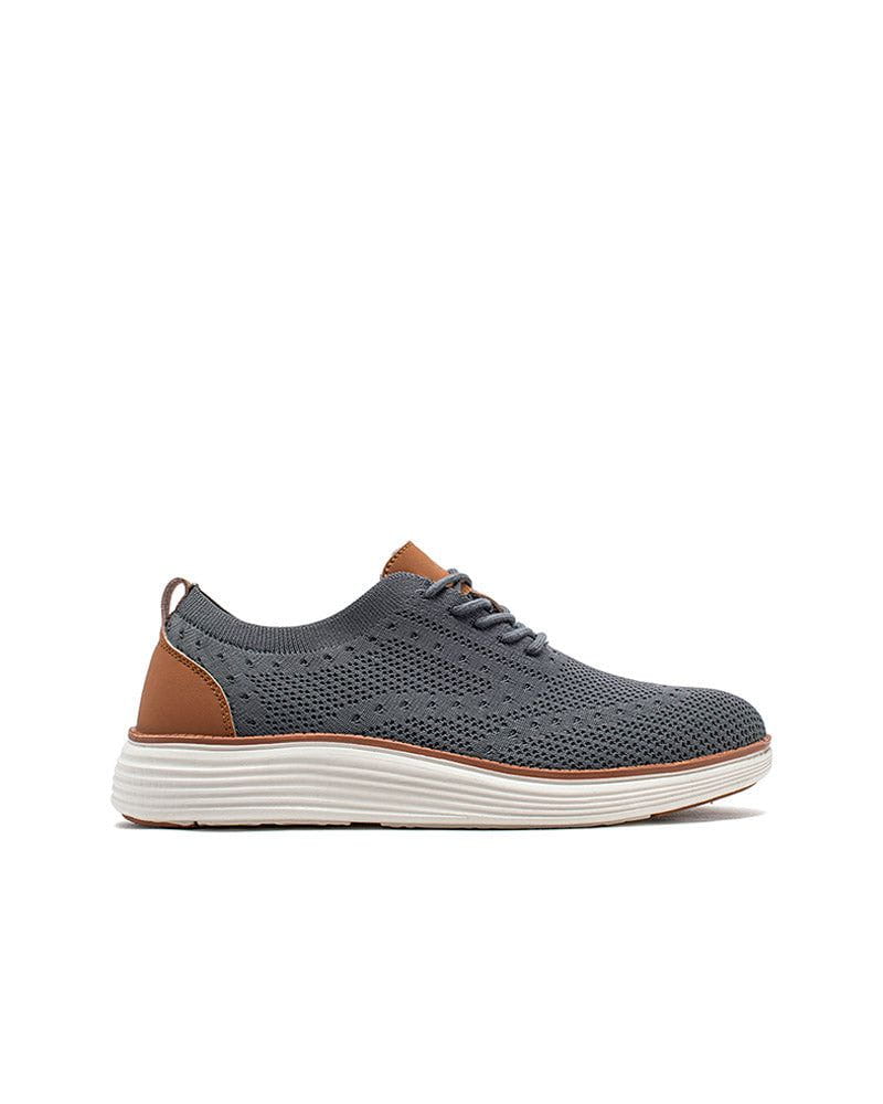 Men's Knit Wingtip Oxford Brogue Sneaker