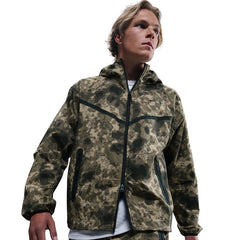 Nike Tech  Dri-FIT Woven Camo Windrunner Jacket - Men's