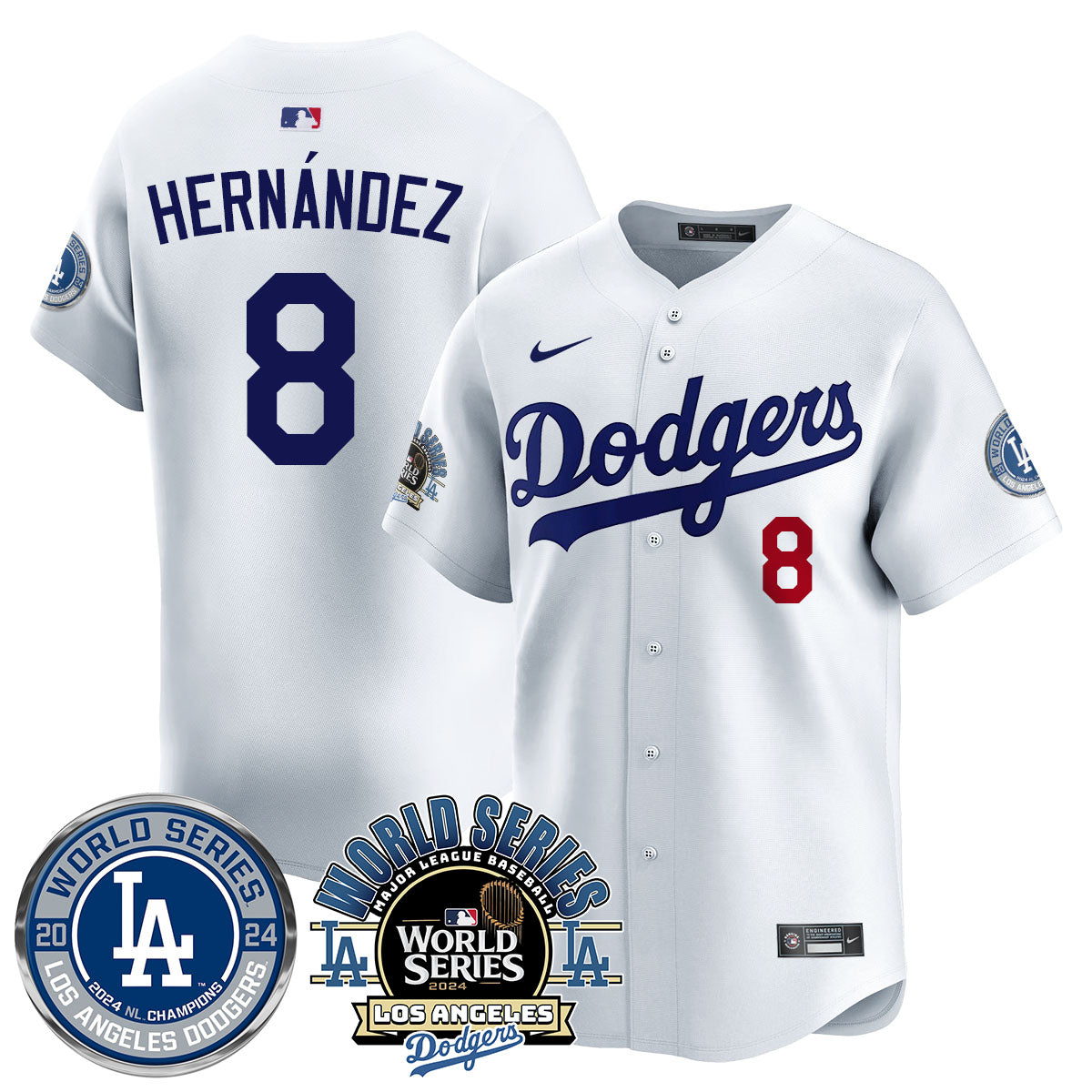 LAD World Series 2024 Jersey - All Stitched