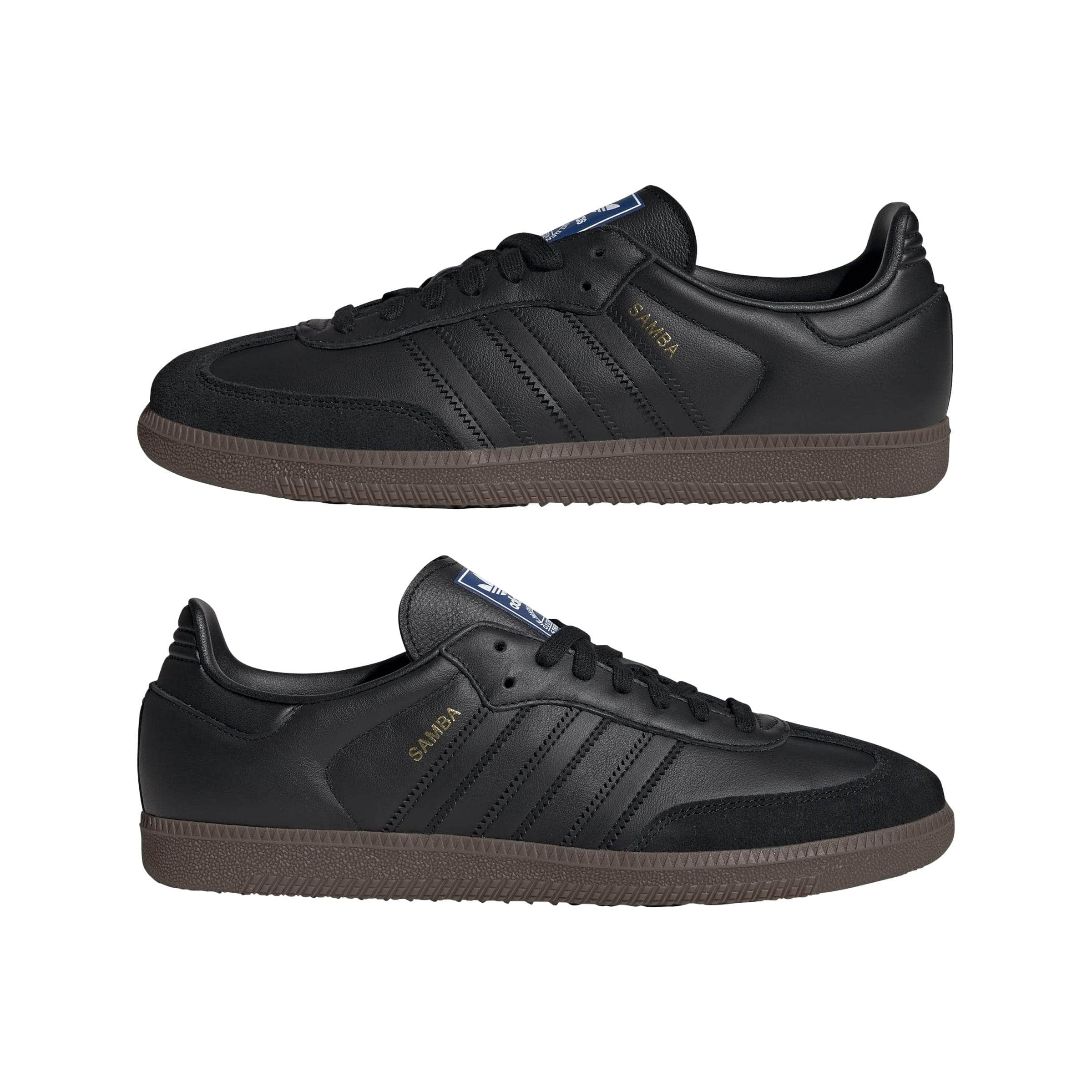 adidas Samba OG "Core Black Gum" - Men's